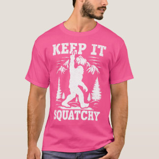Hou het vierkant rond t-shirt