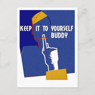 Hou het voor jezelf, Buddy Briefkaart