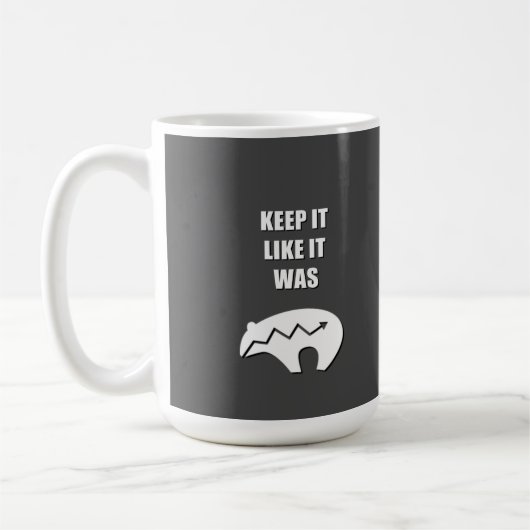 Hou het zoals het was 2 koffiemok (Links)