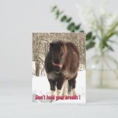 Hou je adem niet in briefkaart (Staand voorkant)