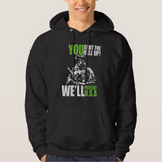 Hou Je Bek We Beschermen U S A Herdenking Hoodie