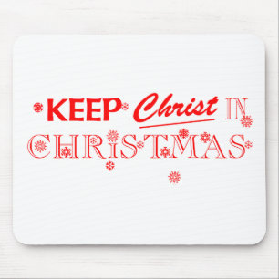 Hou je Christus vol kerstmis Muismat