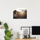 Hou je gezicht naar de zon. poster (Thuiskantoor)