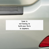 Hou je hart vast bumpersticker (Op auto)
