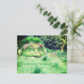 Hou je hoofd omhoog! briefkaart (Staand voorkant)