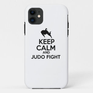 Hou je kalm Judo-design iPhone 11 Hoesje