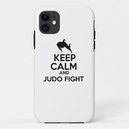 Hou je kalm Judo-design Case-Mate iPhone Case (Achterkant)