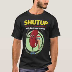 Hou je kop en neem mijn nier meme unisex outfit t-shirt