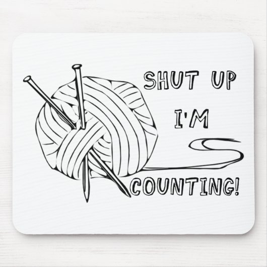 Hou je kop Ik tel. Muismat (Voorkant)