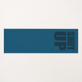 Hou je kop yogamat (Voorkant (horizontaal))