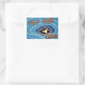 Hou je moeder Chum Ronde Sticker (Tas)