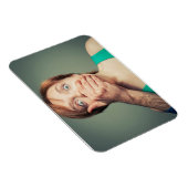 Hou je mond. beeldende kunst magneet (Rechterzijde)