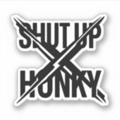 Hou je mond, Honky Sticker (Voorkant)