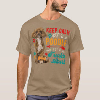Hou je mond, niet een grappige haai die zich aanpa t-shirt