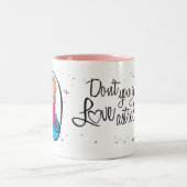 Hou je niet van astrologie? tweekleurige koffiemok (Center)