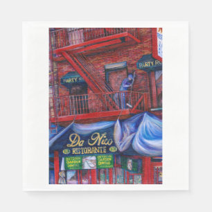 Hou je niet van rode verf? servetten