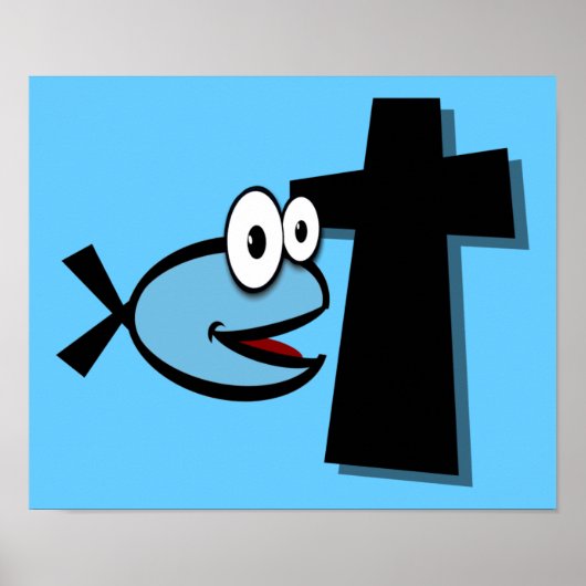 Hou je ogen op het kruis poster (Voorkant)