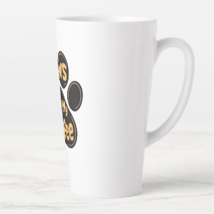Hou je poten bij mijn koffie – Grappige hondenlief Latte Mok
