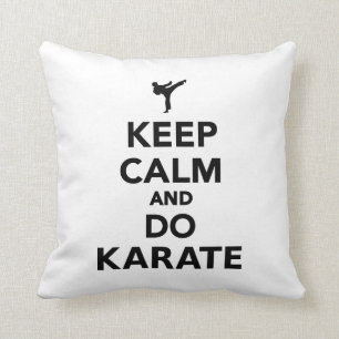 Hou je rustig en doe Karate het Kussen