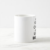 Hou je rustig en hou van Bacon. Koffiemok (Center)