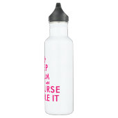 Hou je rustig en laat een RnT-verpleegster het zo  Waterfles (Rechts)