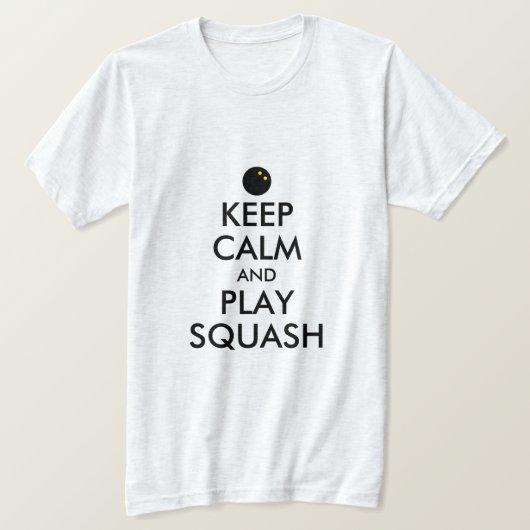 Hou je rustig en speel je getikt tegen het shirt. t-shirt (Design voorkant)