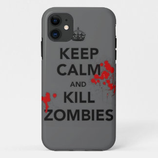 hou je rustig en vermoord zombies telefoon case