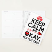 Hou je rustig, niet zo kalm als een grappige humor planner (Display)