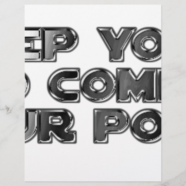 Hou je stomme opmerkingen (Voorkant)