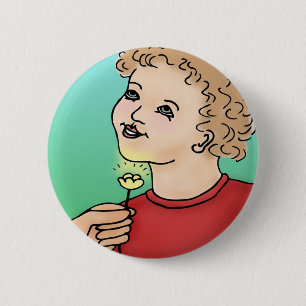 Hou je van Butter, Buttercup? Ronde Button 5,7 Cm