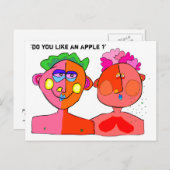 "Hou je van een ??" Briefkaart (Voorkant / Achterkant)