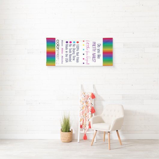 Hou je van  nagels - Colour Street Banner (Insitu)