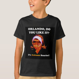 Hou je van Orlando? Het is Autumn Sunrise T-shirt