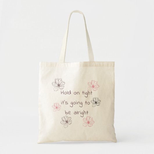 Hou je vast tote bag (Voorkant)