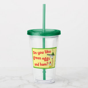 Hou Jij van Groene Eieren met Ham? Acryl Drinkbeker