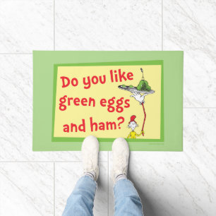 Hou Jij van Groene Eieren met Ham? Deurmat