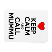 Hou kalm en bel mummu Finse grootmoeder Magneet (Horizontaal)