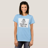 Hou kalm en focus op Deja Vu T-shirt (Voorkant volledig)