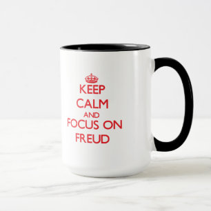 Hou kalm en focus op Freud Mok