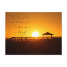 Hou kalm en gooi je last op Jehovah