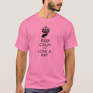 Hou kalm en hou van een ritje t-shirt