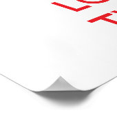 Hou kalm en hou van je dubbele zuster poster (Hoek)