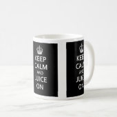 Hou kalm en Juice aan! Mok (Voorkant rechts)