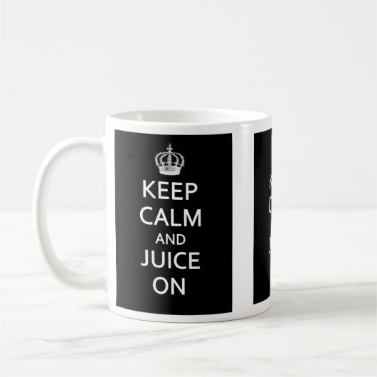 Hou kalm en Juice aan! Mok (Links)