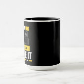 Hou kalm en laat Becca het omgaan | Funny Gift Mok (Midden)