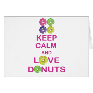 Hou kalm en liefdesdonuts unieke donutjes van de d