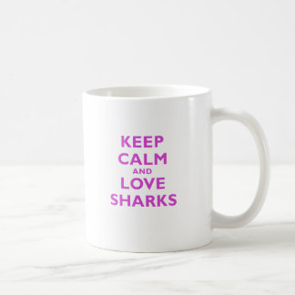 Hou kalm- en liefdeshaaien koffiemok