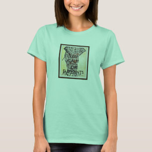 Hou kalm- en liefdesliften t-shirt