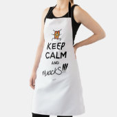 Hou kalm en muackS!!! Schort (Insitu)