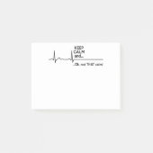 Hou kalm en niet zo kalm. post-it® notes (Voorkant)